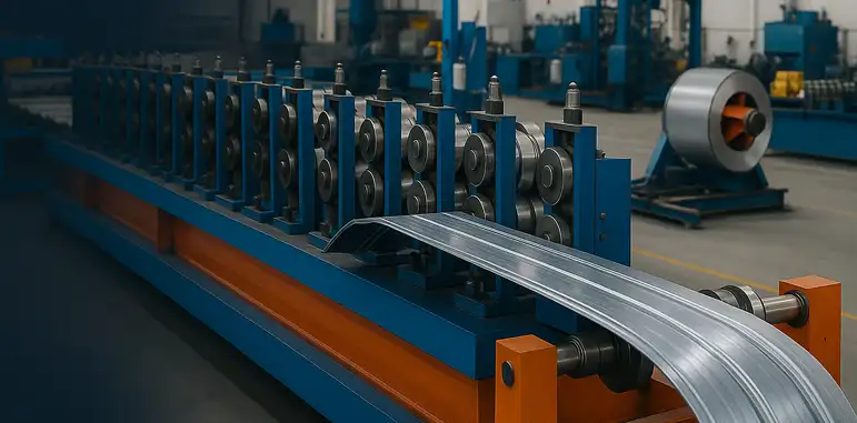Roll forming machine